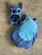 Disney Stitch Costume Size 18-24 months Halloween Costume Plush Bodysuit