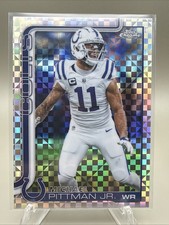 2025 Topps Chrome Michael Pittman Jr. X- Fractor #126