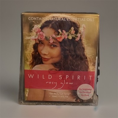 Wild Spirit Rosy Glow Eau de Parfum Spray 30ml No Sulphates Parabens Dyes
