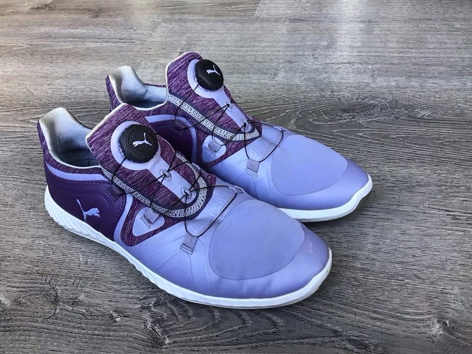 Zapatos de golf PUMA BOA Ignite Blaze Pro para mujer talla 10 190585 púrpura/lila Foto 2 de 4