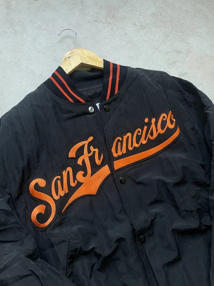 Starter Diamond Collection San Francisco Giants Jacket Vintage 90s Size Large - Image 2 of 4