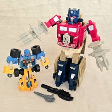 Transformers G1 Powermasters Optimus Prime Slapdash Darkwing Hasbro 1988 LOT