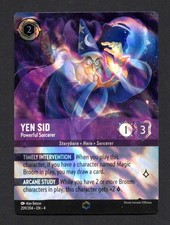 Yen Sid - Powerful Sorcerer (Enchanted) 209/204 Ursula's Return NM