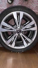 Oem Mercedes-benz C300 Wheels Rims Tires Set Of 4 Continental 17 2017 C-class
