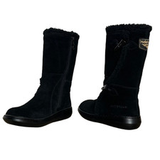 Rocket Dog Slope Women's Black Size UK 5 EU 38 Mid Calf Boots Side Zip C429/0625