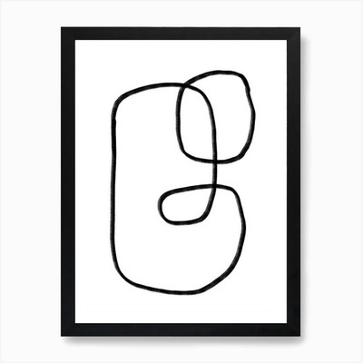Glabe Art Print Framed Wall Art Poster Canvas Print Picture