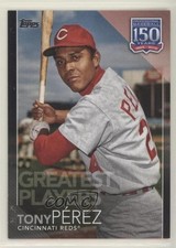 2019 Update 150 Years of Professional Baseball Black Tony Perez Pérez HOF fm0