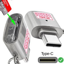 USB C Typ C Micro SD OTG Lesegerät Karten f�...