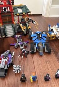 LEGO NINJAGO Battle for Ninjago City, Kai fighter, Thunder Raider, /Other sets 