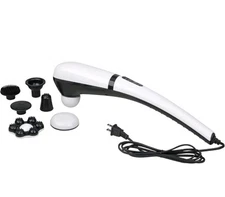 TheraCare Deep Tissue Heated Personal 6-Speed Massager w 7 Heads - Model 19-016