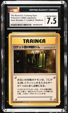 Pokemon The Rocket's Training Gym Leaders Stadium 1998 Japanese CGC 7.5