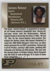 Ama Rc Card 2000 AMA Purdue Boilermakers Legends Women Jannon Roland Rookie RC t2u ...