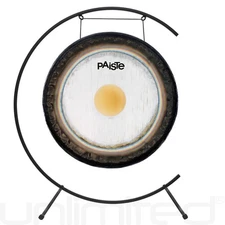 24" to 26" Paiste Symphonic Gongs on the Welcoming Stand