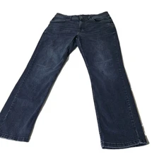 The Perfect Jean NYC Slim Thick Jeans Stretch Denim 33x29 Mens Blue Pants