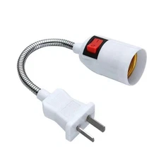E27 LED Light Bulb Lamp Holder Flexible Extension Adapter Socket