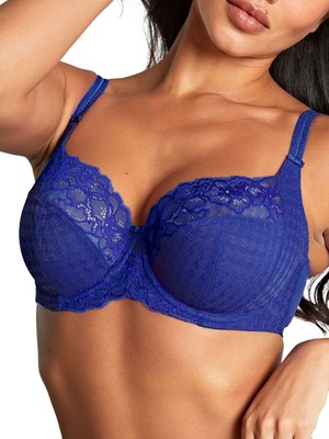 Panache Envy Vollschalen BH vierteilig Seitenstütze Stretch Spitzen BH Dessous