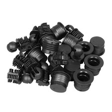 Speaker Grill Guides Plastic Black Ball Socket Type 12mm Pack of 8