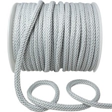 1/8 Inch Nylon Rope 60 FT Strong Utility Poly Cord Clothes Line Light Grey