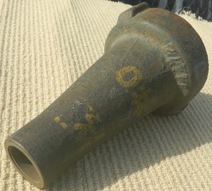 MONSTER-Large ,Heavy, Steel- Hose Nozzle, # 14272# , Fire -Oil-Blastin nozzle