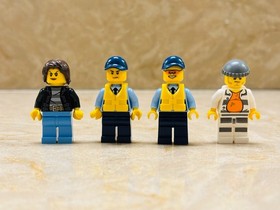 LEGO CITY: Police Patrol Boat (60129) Missing 2 Stickers No/Box or instructions