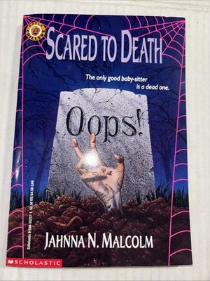 Brand New Scared to Death by Jahnna N. Malcolm Vintage 1992 Trade Paperback
