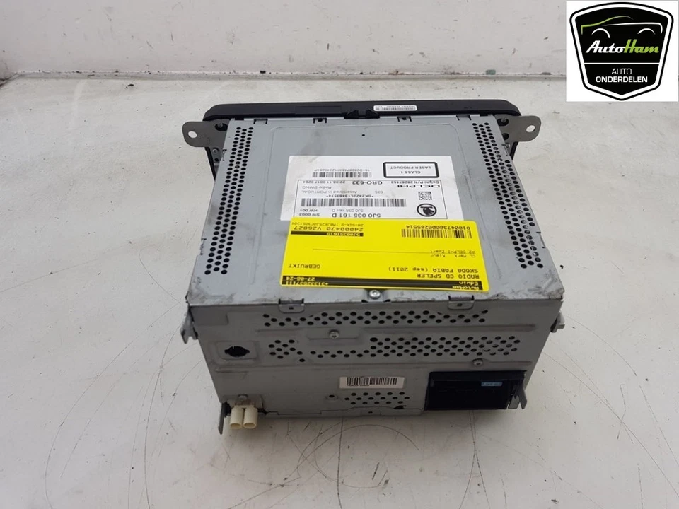 RADIO RADIO Skoda Fabia II Combi 2011 5J0035161D - Bild 4 von 4