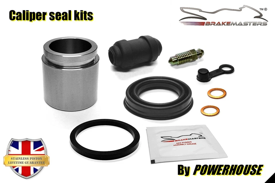 Yamaha XS850 G 1980 rear brake caliper piston seal rebuild repair kit set - Изображение 2 из 4