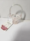 Fenton Pink Opalescent Miniature Basket