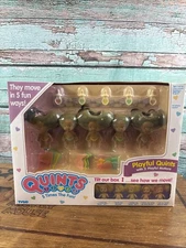 Vtg TYCO Quints Dolls MIP African American 1990 Motion