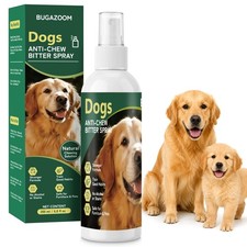 Dog No Chew Spray, Bitter Dog Deterrent Spray for Furniture  Carpet, Pet Cor...