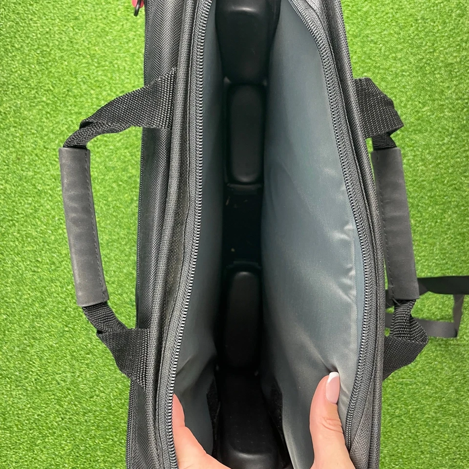 Bolso mensajero acolchado para portátil de nylon negro IBM ThinkPad vintage Foto 4 de 4