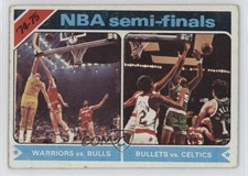 1975-76 Topps Rick Barry Paul Silas NBA Semi-Finals #188 HOF 1a7j