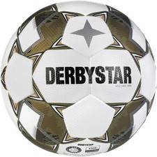 DERBYSTAR - Fußball Brillant APS Spielball Weiß/Gold - II-A Ware - UVP: 149,99 €