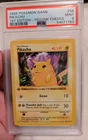 PIKACHU  ⚡ #58 1st Edition PSA 9  (Yellow Cheeks) 1999 Pokemon Tcg