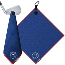 	Ghost Golf Magnetic Towel Greenside - Premium Ultra-Absorbent Microfiber Golf	