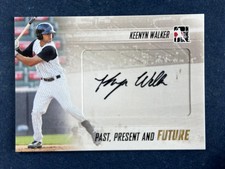 2013 ITG Past, Present and Future Keenyn Walker Autograph White Sox