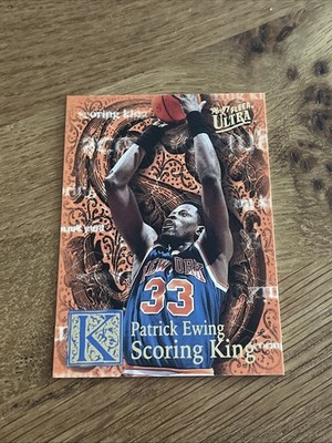 1996-97 Ultra Scoring Kings Patrick Ewing #18