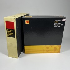 Kodak Carousel Transvue 80 Slide Tray B80T Vintage