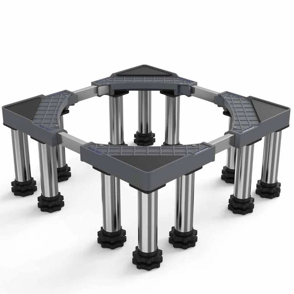 DEWEL Waschmaschine Sockel Verstellbare Rostfreier Stahl Podest für