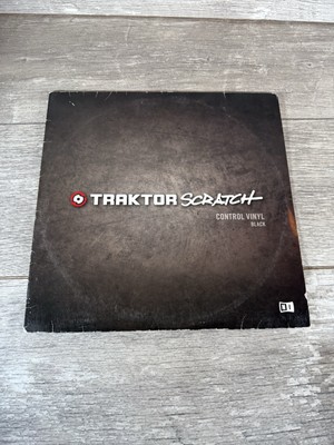 NATIVE INSTRUMENTS TRAKTOR SCRATCH CONTROL VINYL 12'' BLACK - 2007