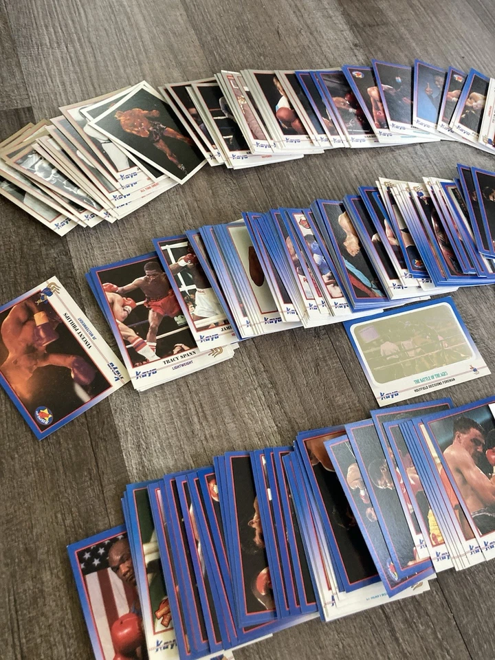 Vintage Sealed and Unsealed Lot Kayo boxing cards 90s - Image 4 of 4
