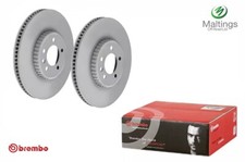 Brembo 349mm Front Brake Discs - J9C18539 J9C34896 Fits Jaguar E Pace