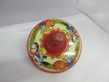 VINTAGE SPINNING TIN TOP USA TOY GREAT CONDITION 742