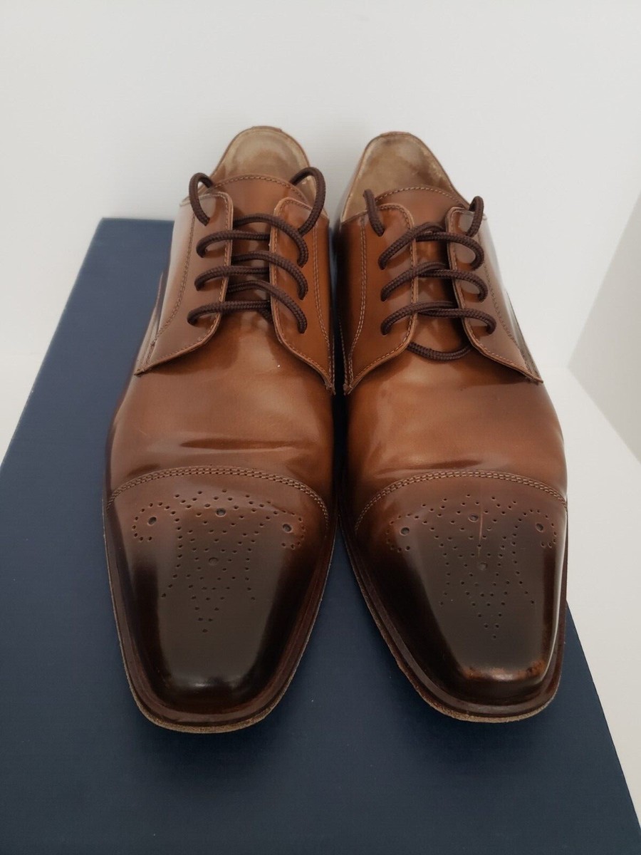 Men Giovacchini Mike shoes, size 10D, color two-tone( cap  display picture 1