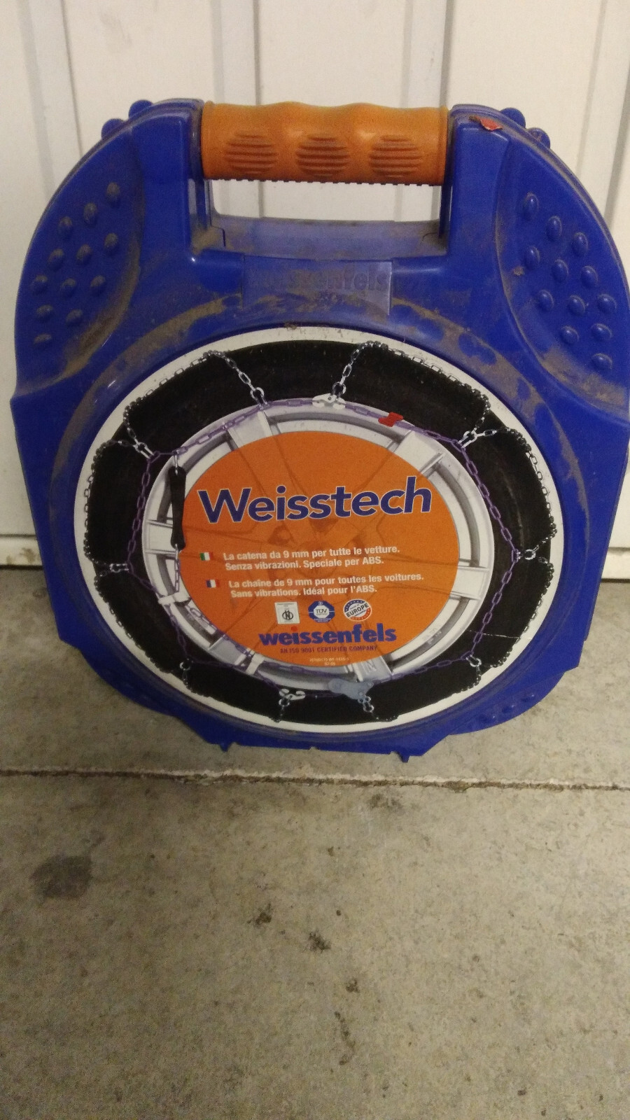 Chaines a neige Weisstech N3 indispensables pour rouler sur le verglas