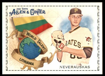 2018 Topps Allen & Ginter #WT-27 Dovydas Neverauskas World Talent