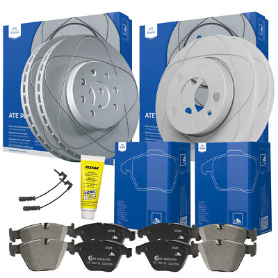 ATE Powerdisc Bremsensatz AUDI A6  EFSB VORN Ø321 HINTEN Ø302 CERATEC