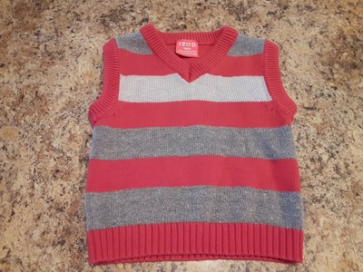 baby boy red sweater vest