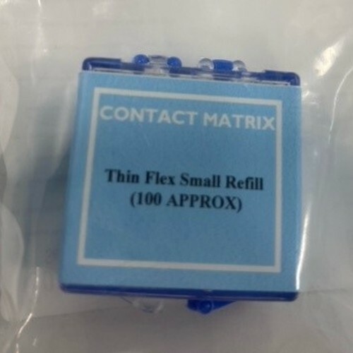*100Pack* Danville Zest Dental Contact Matrix Lite Flex Small Refill