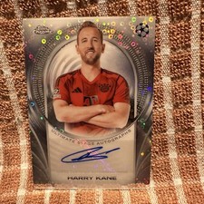 Harry Kane Ultimate Stage Autograph Card2024-25  rare & 49/50 chrome card